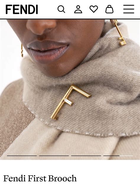 fendi employee gift fur pin